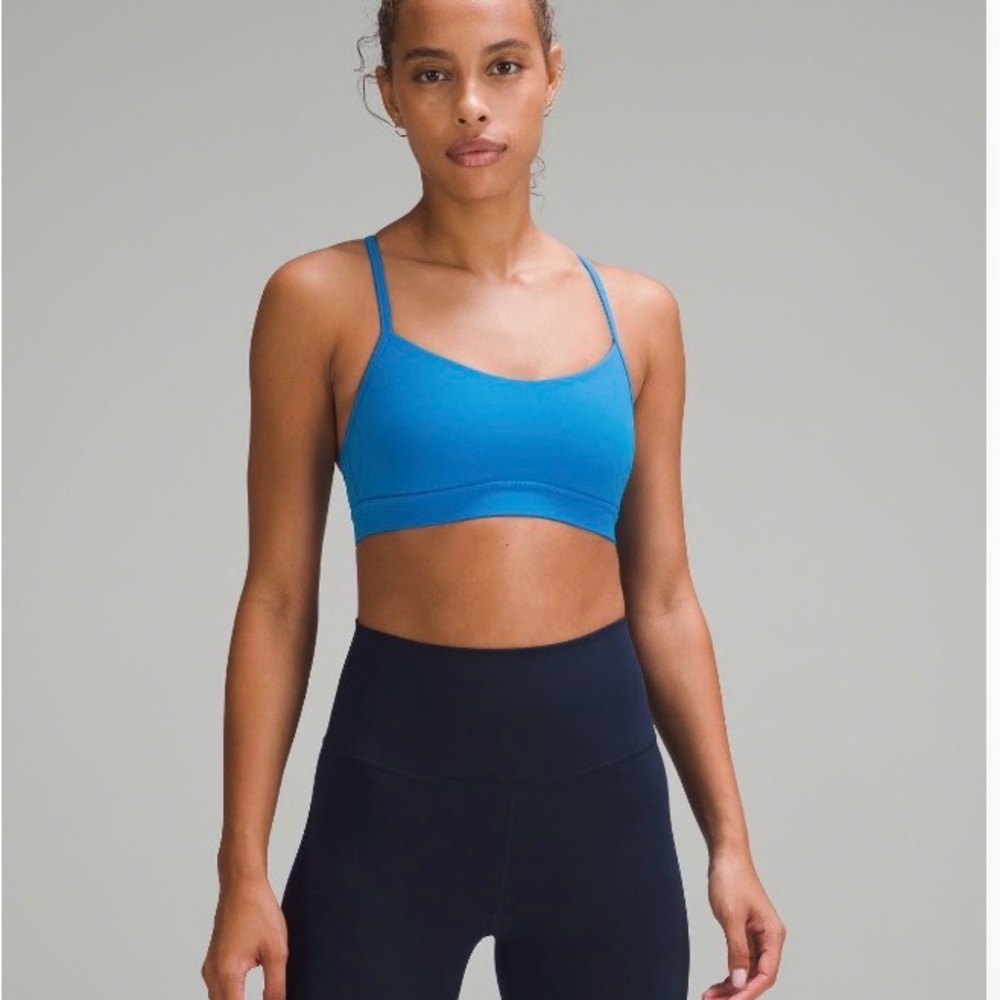 Lululemon Flow Y Bra - Poolside